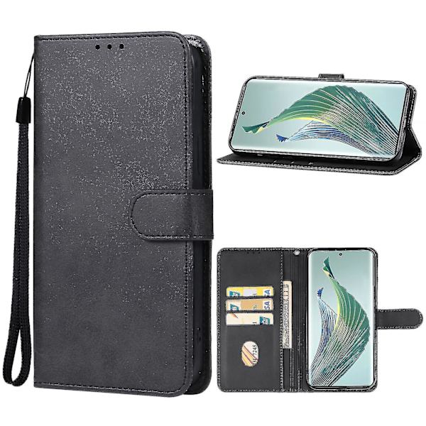 Läderfodral för Honor Magic 5 Lite Black