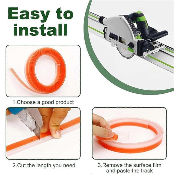 Styreskinne Splinter Guard til Festool Orange