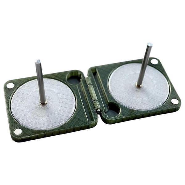 Sammenfoldelig Garnspindelboks - Bærbar Strikning Magnetisk Lukning Pladsbesparende two axis One size