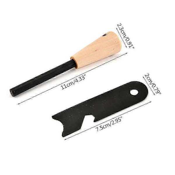 Flint och stål eldstarter kit, eldstål, eldstarter, eldstål, flint och stål eldstarter