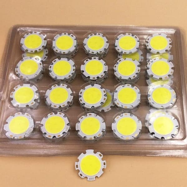 LED-lyskilde Chip Light-Emitting Diode VARM HVID 7W 7W varm hvid 7W-7W
