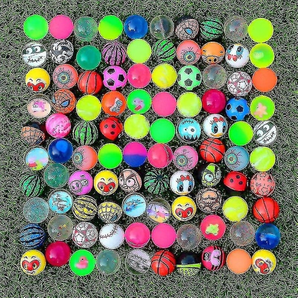 Blandade studsbollar i gummi - Utomhus 30pcs