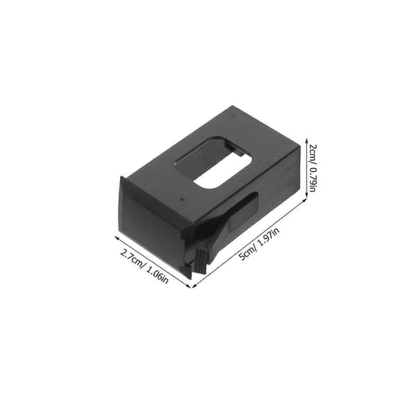 3st Pickup Batterilåda Lock Hållare Plast Gitarr Pickup Batterilåda Ersättningslock för Musiker Förvaringstillbehör