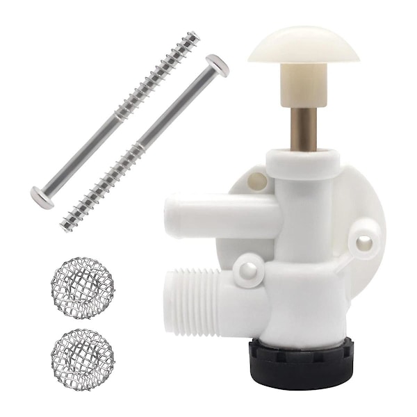 Sealand Rv vesiventtiili kokoonpano perävaunun wc-korjaussarja Ecovac Vacuflush poljinhuuhtelu wc:t 385314349