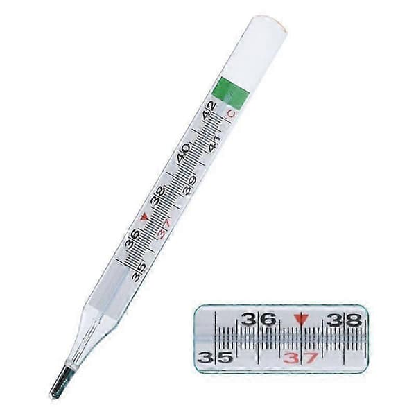 2025 Dual Scale Geratherm Classic Traditionell Klinisk Glas Kvicksilverfri Termometer