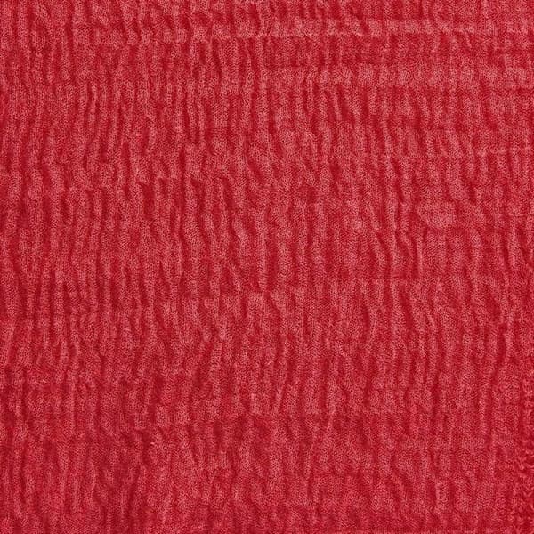 Crinkle Skjerf Vanlig Hijab MØRKLILLA