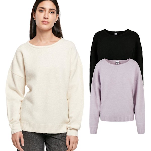 Dam - Stor, fluffig oversize-tröja