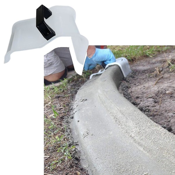 Cementskraber Mud Board Construction Plastering Tool med plastikhåndtag