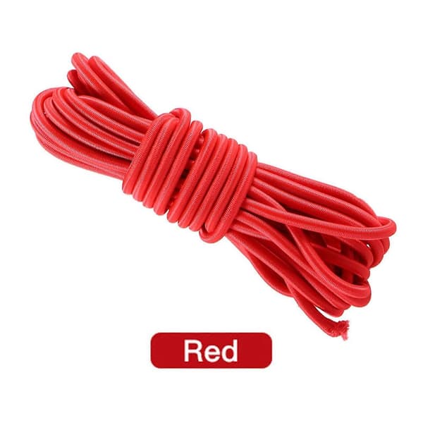 5m Elastisk Gummisnodd Rep 4mm/5mm för Kajak Båt Däck Rigging