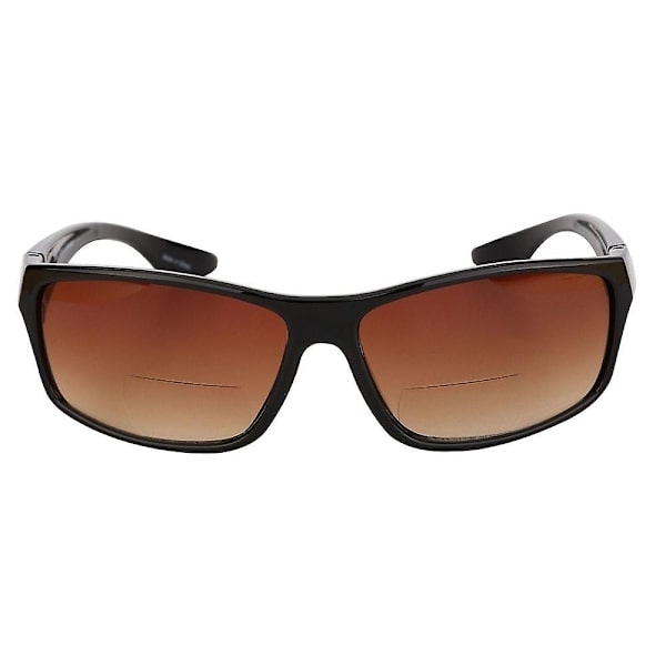 \"The Driver\" Polariseret Bifokal Solbriller Med Høj Definition - Sort - 2.50 Black 2.5