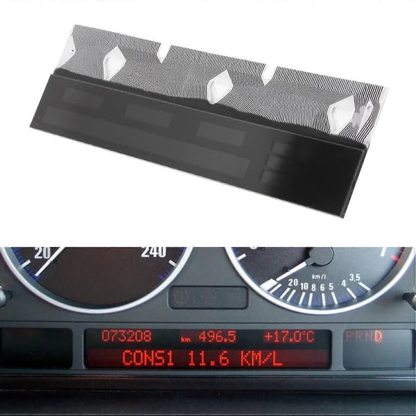 Bil instrumentpanel LCD-skærmdisplay til X5 E53 E38 E39(-2003) Dashboard Pixel Reparation