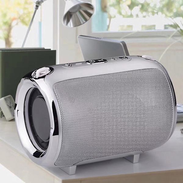 Skrivbords Bluetooth-kompatibel högtalarljudfält 1200mah inbyggt batteri