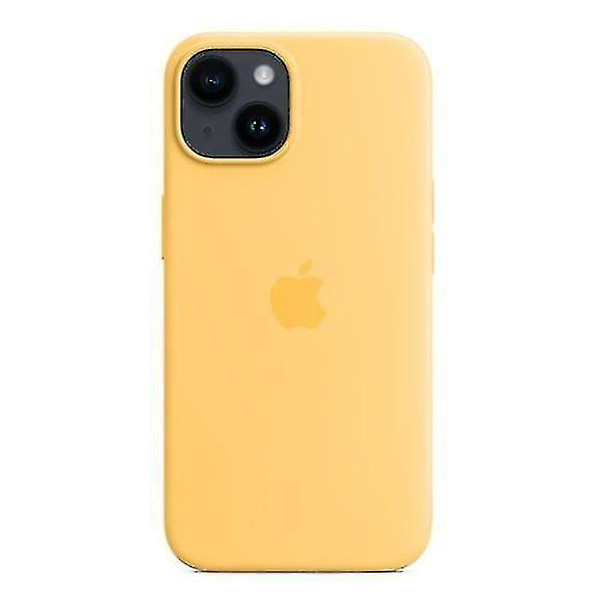 Silikonfodral för iPhone 14-yu Sunglow