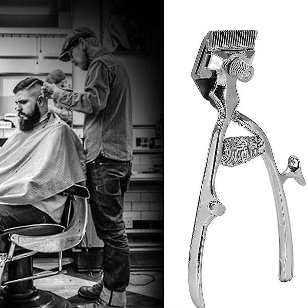 Hårklippare Manuell, Klassisk Clipper Old Fashion Manuell Clipper Hårklippning Hand Push Hårklippare Mute Hårklippningsverktyg