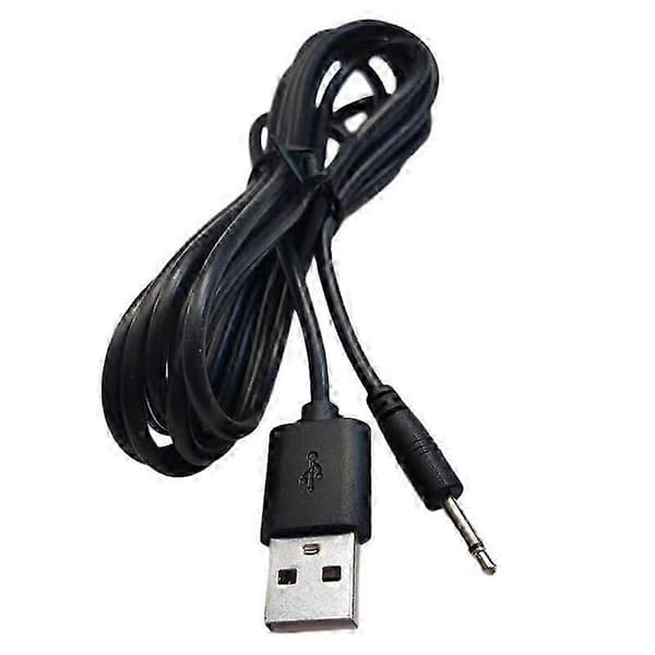 USB til lyd DC 2,5 mm opladerkabel vibrator opladerledning til genopladelig stav