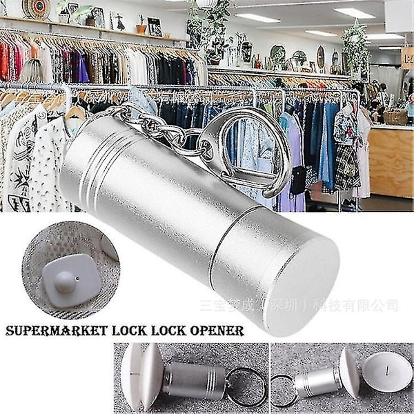 Tøj Magnet Tag Fjerner Magnetisk Sikkerhedstag Detacher Anti-tyveri Detacher Qio