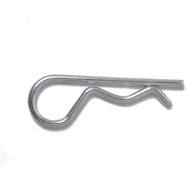 Kryc-125pcs R-form cotter pin sæt nøgler split r 8 størrelser traktor fyr clips plast støvle sortiment cotter kit pins