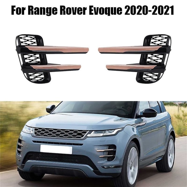 Høyre foran Tåkelys Gitter Trim Tåkelampe Strips Trim Cover For Range Rover Evoque 2020 2021