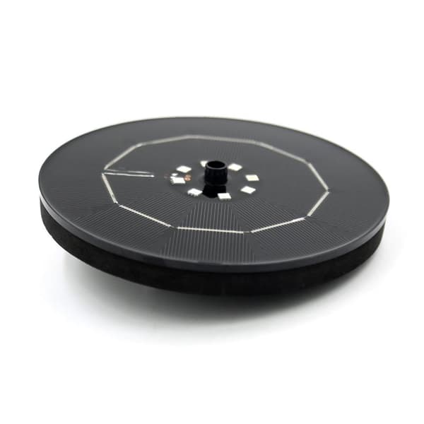 Solcellefontæne Vandfontæne med batteri 16 cm