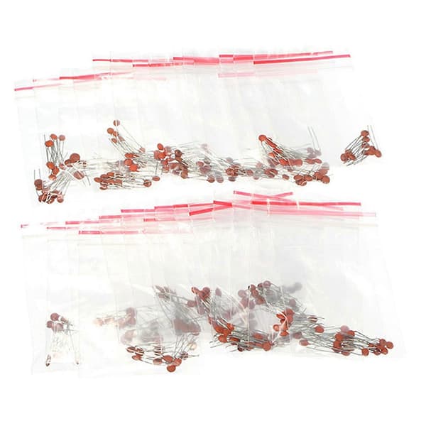 Premium assorteret keramisk kondensatorsæt - 30 værdier, 2pf-1UF, 3V 2 Pcs