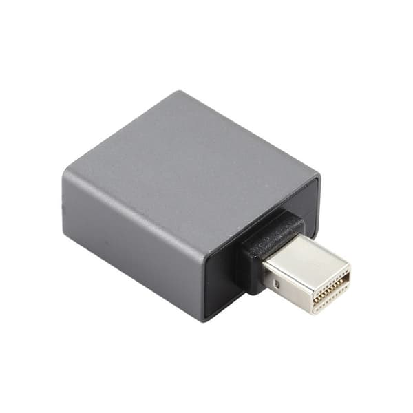 DisplayPort Naaras Mini DisplayPort Uros Adapteri Harmaa size 12