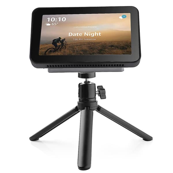 Flexibelt telefonstativ för Echo Show 5 Kamera Justerbart Fäste Ställhållare