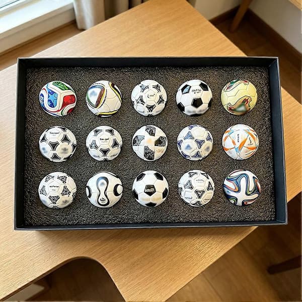 Til VM Historisk Pro Bold Fodbold Sæt Premium, Æra-Nøjagtigt Håndværk til Kvinder Mænd Bundle