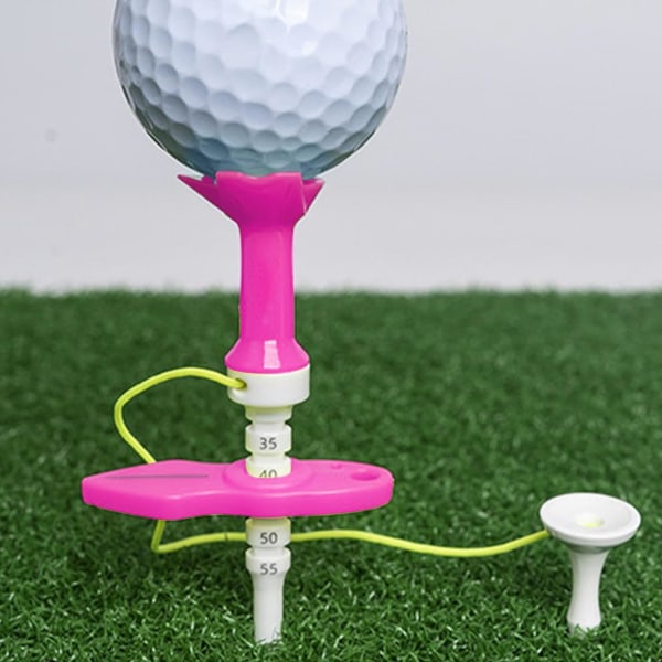 Golf Magnetiska Tees | Höjdjusterbara Golf Tees med Låg Friktion | 85mm Långa Golf Tees, Minska Friktion & Sido Golf Tees för Golfträffmattor