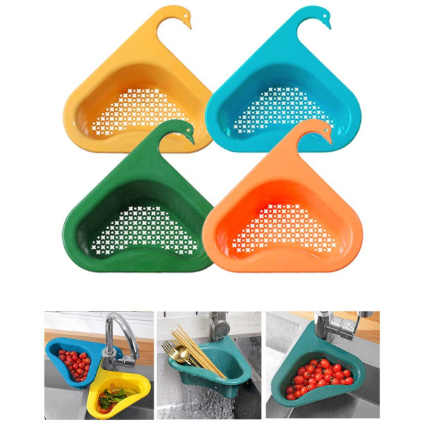 pcs Sink Drain basket Holder Strainer shelf