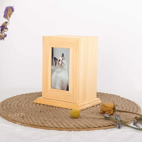 Bestselger kjæledyr urne | Kjæledyrurner for hunder eller katter Ask - personlig fotoramme Kjæledyrkremeringsurner Kjæledyrminnesmerke Katt Hundminneboks