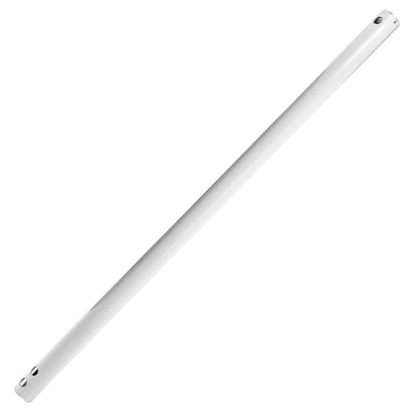 Loftventilator Forlængerstang 50cm Loftventilator Downrod Loftventilator Forlængerstang 50X2CM White
