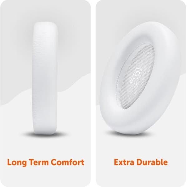 Øreputer til Bose QuietComfort Ultra 1 og 2 – Erstatningsputer Vit white