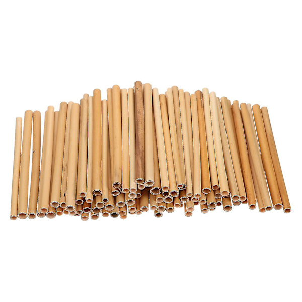100 stk. naturlige rør til bier - rør til bier - rør til bier - rør til bier As Shown 15X0.8cm