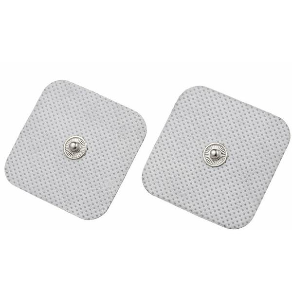 10 st 4*4cm Icke-vävda Digitala TENS-Elektrodplåster för Muskelstimulator TENS-Maskinplåster