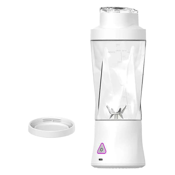 Bærbar multifunktionel isknuser og juicer med stor kapacitet Black