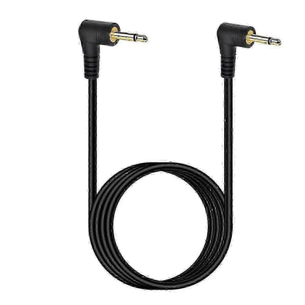 2,5 mm Mono Hann/Hann Lydkabel 1,8 m Aux Adapterkabel (2-pakning)