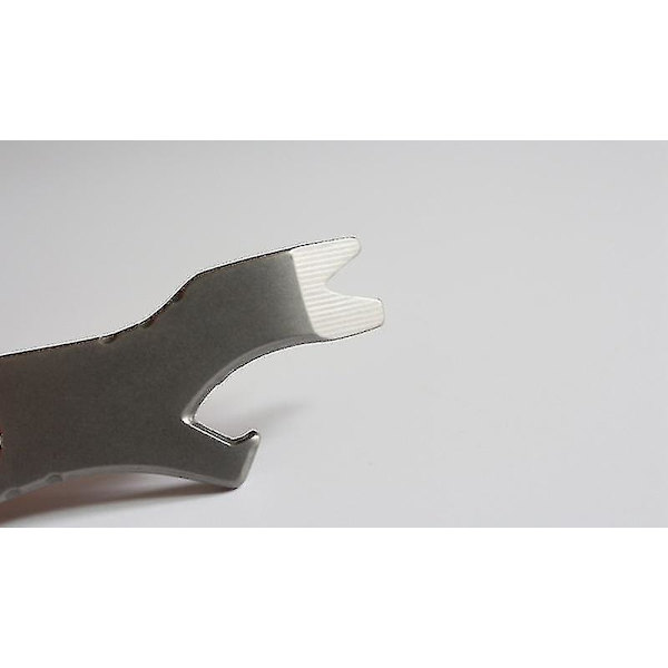7 i 1 Utomhus Titanium Gerber Survival Shard Nyckelring Multiverktyg