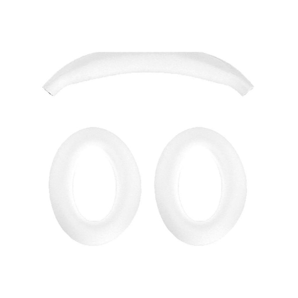 Silikonöronskydd för Qc45 Qc35 Qc25 Qc15 Ae2 hörlurar White