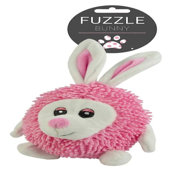 Fuzzle Bjørn med squeaker