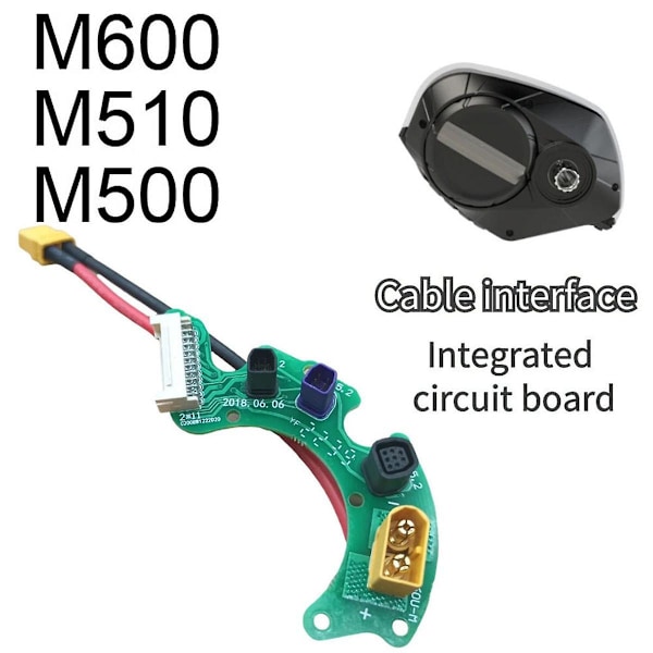 Moottorin ohjainpiirilevy integroitu levy keskimoottorille Mid Drive -moottorille M600 M510 M500 Elect