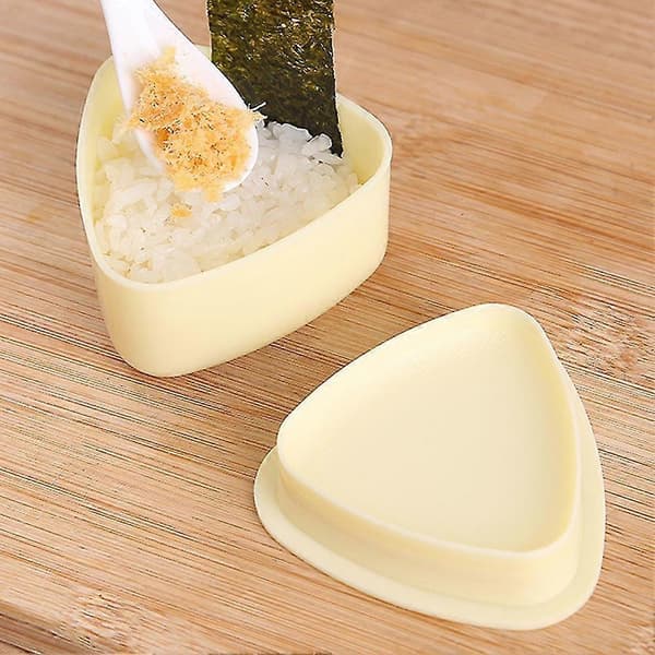 3 stk/sæt Trekant Maker Onigiri Form DIY Sushi Risbold Børnetilbehør Hjem