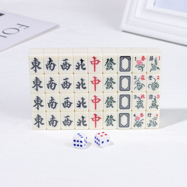 Mah-Jong-setti Mahjong kiinalainen lelu