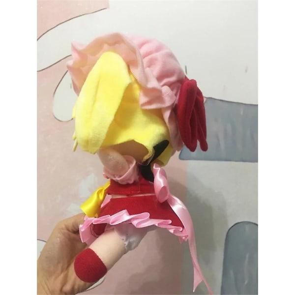 Jinzhaolai Anime TouHou Project Flandre Scarlet Fumo Plys Legetøj Udstoppet Dukke Cosplay Rekvisitter Japansk Anime Tegneserie Plys Figurer Fans Gave