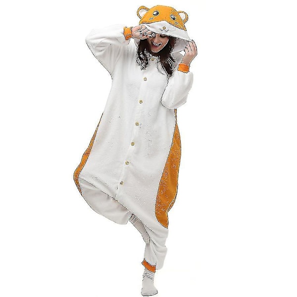 Hamtaro-Unikooli Pyjamaeläin Onesie Pegasuksen Asuste Kigurumi Pyjamat Halloween Cosplay L