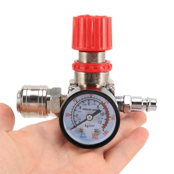 Luftkompressor Tryckregulator Reduceringsventil 12 Bar Anslutning