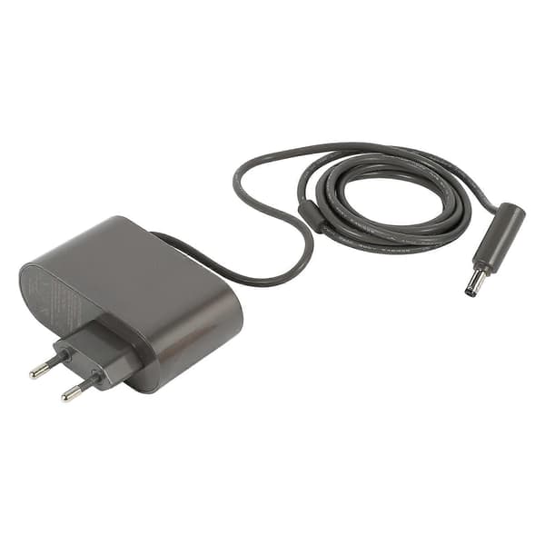 1 stk. EU-plugg ladeadapter for V6 V7 V8 DC59 støvsuger strømadapter lader erstatninger gray