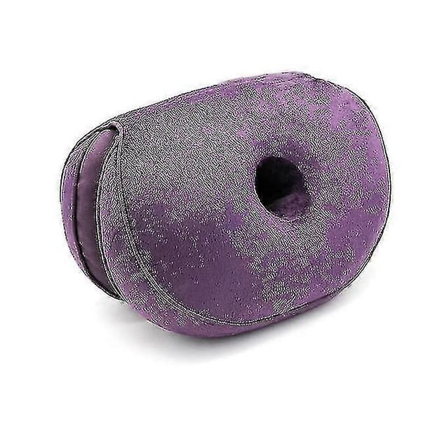 Multifunksjonell dobbel komfort setepute, foldbar hofteløftende sete Purple