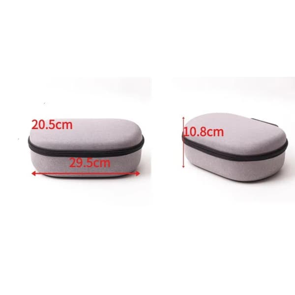 Protective Carrying Case Compatible with Headset, Scratch-Resistant and Drop-Proof Hard Shell for Travel and Home Storage