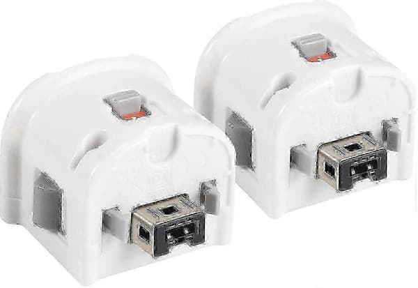 2 Motion Plus Adapter Sensor för Wii Remote Controller, Motion Plus Adapter Accelerator Ersättning för Wii Motion Plus Adapter-GoodWhite SZRH A-C 5 5