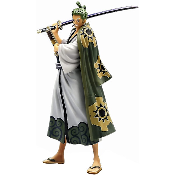Monkey D. Luffy Figur Roronoa Zoro Anime Figur Leksak Present (6,6 tum)